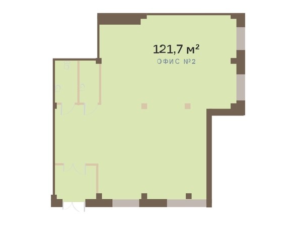 Планировка  121,7 м²