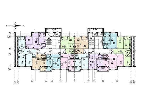 Типовая планировка 4-10 этажей