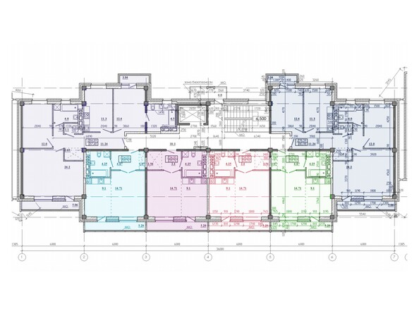 Планировка типового этажа