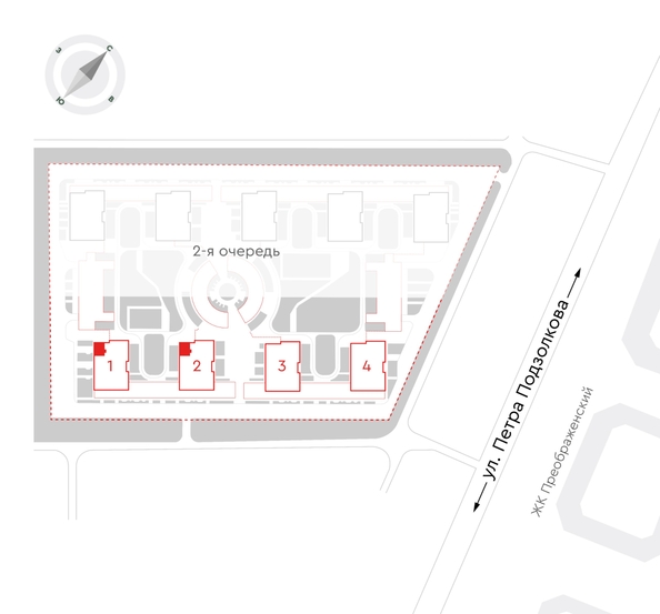 
   Продам 3-комнатную, 65.8 м², Чижи, 1 очередь

. Фото 2.