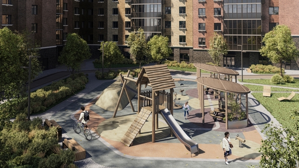 
  Продается 3-комн. квартира, 76.9 м², ЖК Октябрьский, дом 1
. Фото 5.