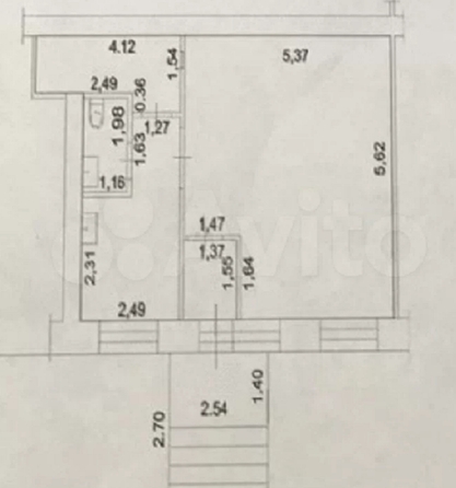 
   Сдам помещение свободного назначения, 45.4 м², Красноярский Рабочий пр-кт, 88а

. Фото 16.