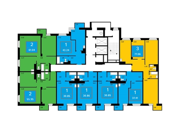 
   Продам 1-комнатную, 43.18 м², Петра Подзолкова ул, 22

. Фото 3.