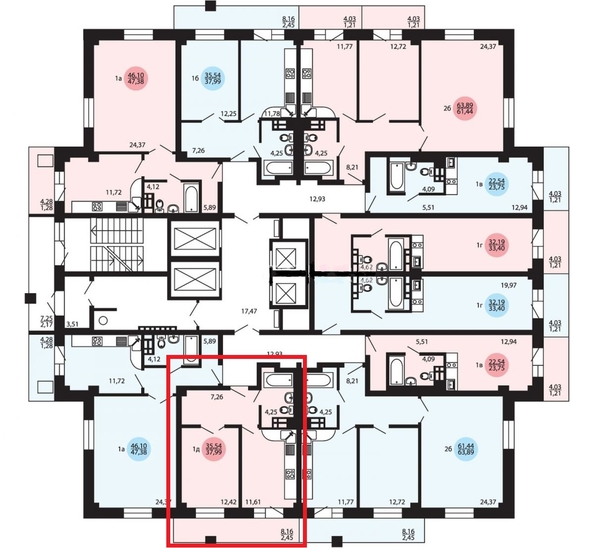 
   Продам 1-комнатную, 38 м², Прибойная ул, 37с3

. Фото 11.