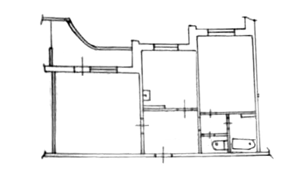 
   Продам 2-комнатную, 53.4 м², Яковлева ул, 1а

. Фото 27.