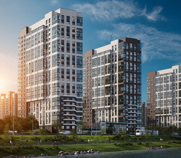 
  Продается 3-комн. квартира, 78.5 м², ЖК Суриков, дом 2
. Фото 3.