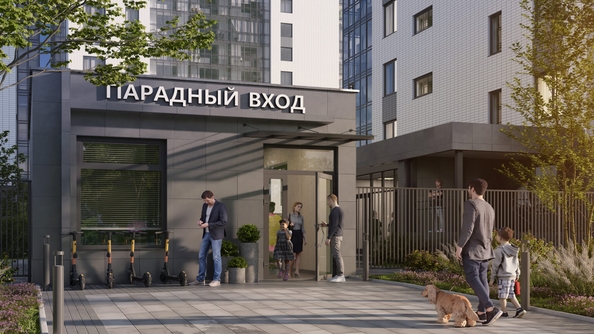 
   Продам 1-комнатную, 42.5 м², Белый квартал на Свободном, дом 3

. Фото 4.