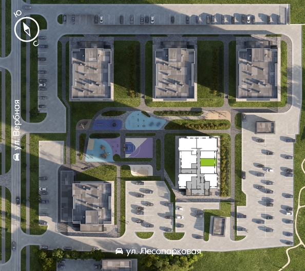 
  Продается 1-комн. квартира, 33.8 м², ЖК Белый квартал на Свободном, дом 4
. Фото 1.