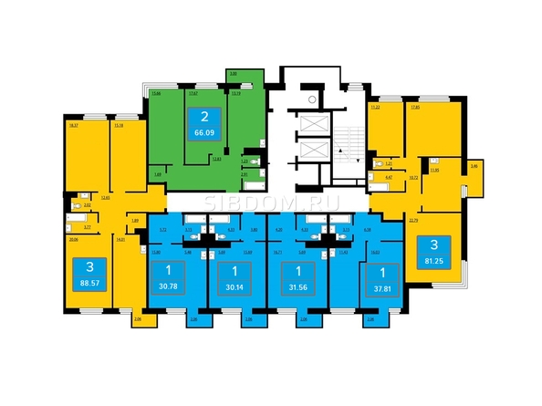 
   Продам студию, 30.07 м², Петра Подзолкова ул, 22

. Фото 2.