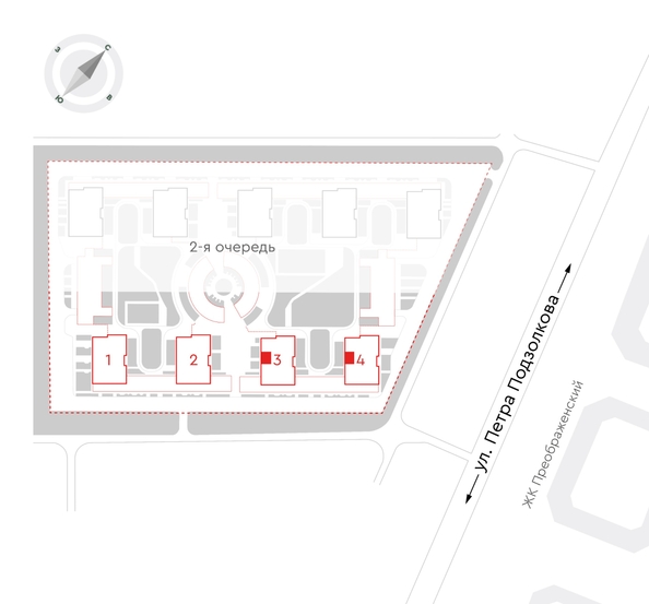 
   Продам 2-комнатную, 63.1 м², Чижи, 1 очередь

. Фото 2.