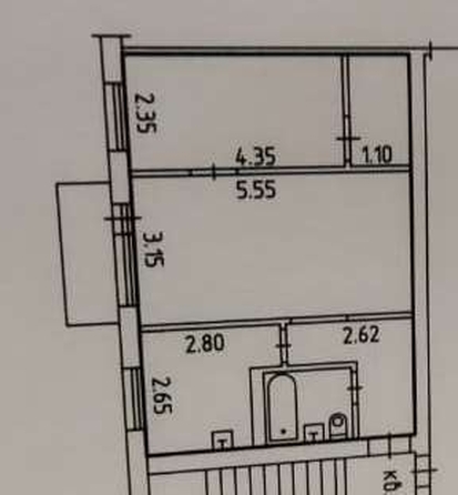 
   Продам 2-комнатную, 43.9 м², Калинина ул, 3в

. Фото 22.