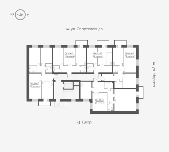 
   Продам 2-комнатную, 73.5 м², Ладо Кецховели ул, 27

. Фото 15.