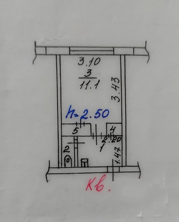 
   Продам 1-комнатную, 16.6 м², Королева ул, 14

. Фото 8.