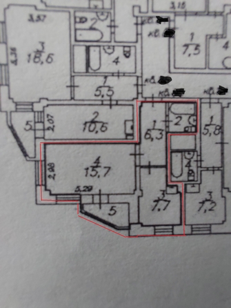 
  Продается 1-комн. квартира, 32.7 м², ЖК Радужный, дом 3
. Фото 29.