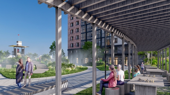 
   Продам 1-комнатную, 43.4 м², Портовый, 1 очередь

. Фото 19.