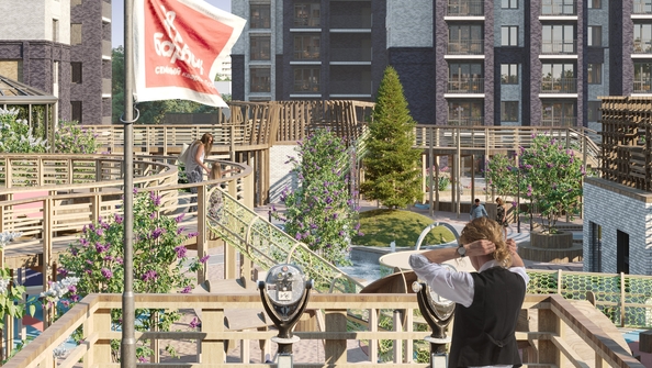 
   Продам 3-комнатную, 65.1 м², Барбарис

. Фото 19.