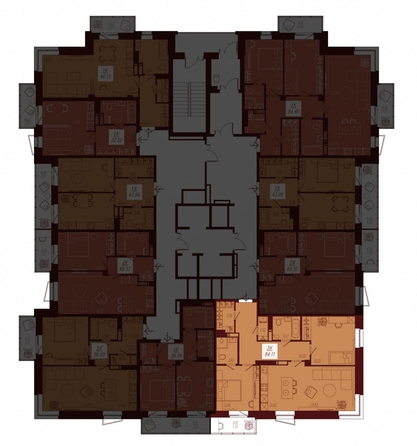 
  Продается 3-комн. квартира, 84.11 м², ЖК АЙВАЗОВSKY (АЙВАЗОВСКИЙ), 2
. Фото 1.