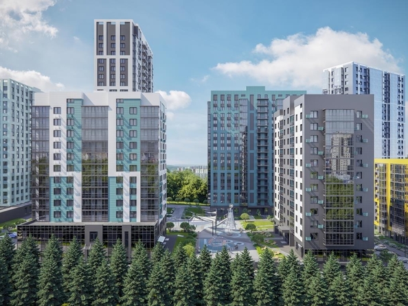 
  Продается 2-комн. квартира, 54 м², ЖК Univers (Универс), 2 квартал
. Фото 2.