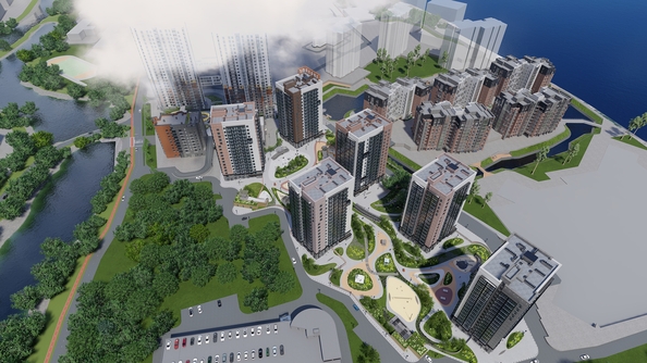 
  Продается 1-комн. квартира, 43.4 м², ЖК Портовый, 1 очередь
. Фото 3.