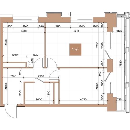 
  Продается 2-комн. квартира, 58 м², ЖК Небо над Енисеем, корпус 3
. Фото 3.