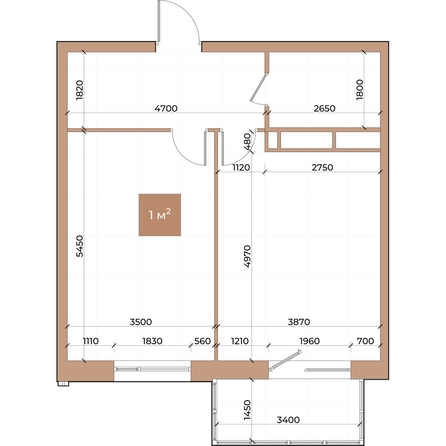 
  Продается 1-комн. квартира, 52.4 м², ЖК Небо над Енисеем, корпус 2
. Фото 2.