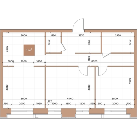 
  Продается 2-комн. квартира, 77.5 м², ЖК Небо над Енисеем
. Фото 2.