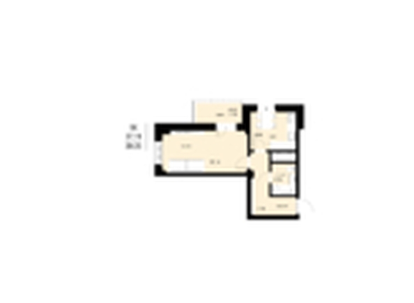 
  Продается 1-комн. квартира, 39.35 м², ЖК ЛЕТО, дом 2
. Фото 1.