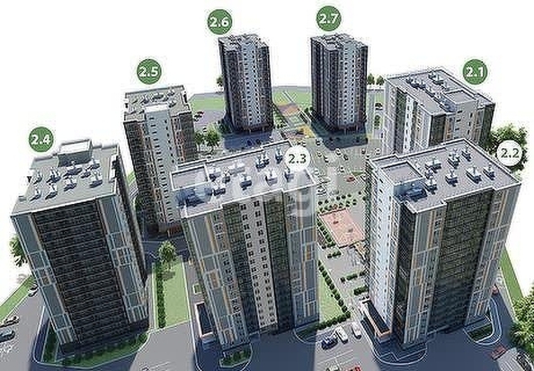 
  Продается 3-комн. квартира, 76.2 м², ЖК Мичурино, дом 2 строение 5
. Фото 8.