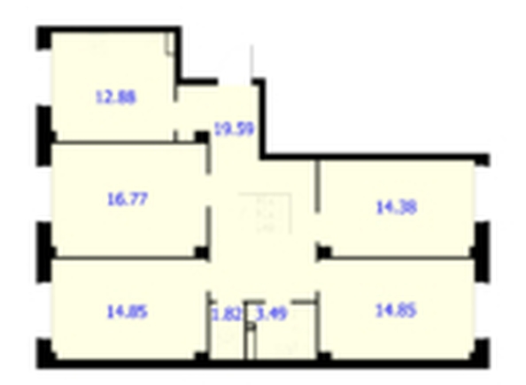 
  Продается 4-комн. квартира, 98.63 м², ЖК Новые Солонцы, дом 9
. Фото 1.