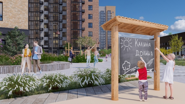 
  Продается 3-комн. квартира, 60.3 м², ЖК Калина Долина, дом 2
. Фото 14.