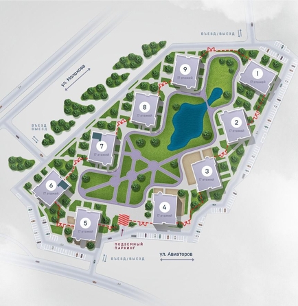 
  Продается 2-комн. квартира, 65.1 м², ЖК SCANDIS OZERO (Скандис озеро), 7
. Фото 2.