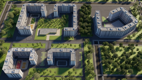 
  Продается 3-комн. квартира, 85.54 м², ЖК Новые Солонцы, дом 9
. Фото 9.
