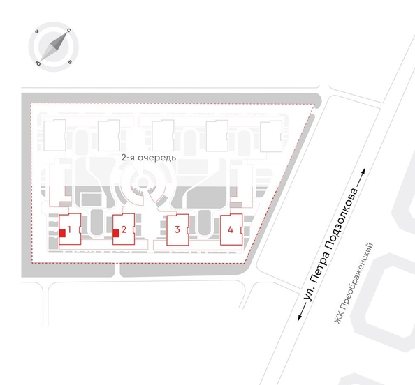 
  Продается 2-комн. квартира, 63.1 м², ЖК Чижи, 1 очередь (корпус 1,2)
. Фото 2.