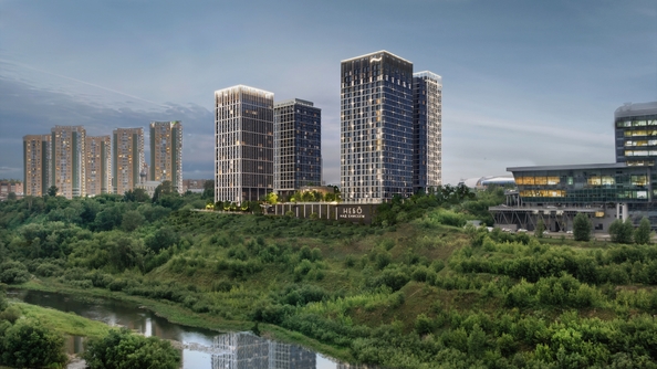 
  Продается 1-комн. квартира, 38.4 м², ЖК Небо над Енисеем
. Фото 14.