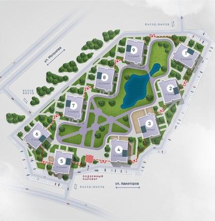 
  Продается 2-комн. квартира, 59.1 м², ЖК SCANDIS OZERO (Скандис озеро), 2
. Фото 2.