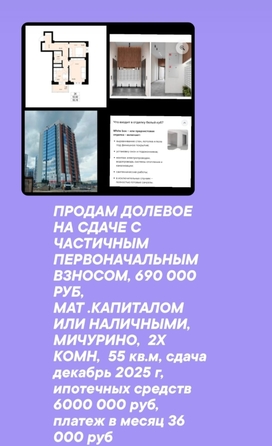 
  Продам 2-комн. квартиру, 55 м², Аральская ул
. Фото 1.