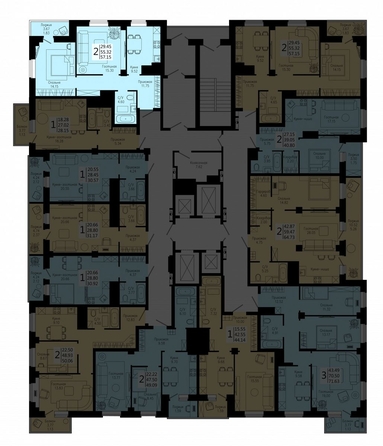 
  Продается 2-комн. квартира, 57.15 м², ЖК На Дудинской, дом 5
. Фото 1.