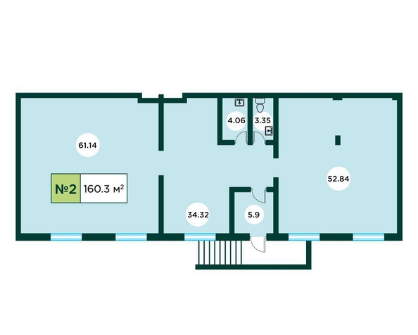 
  Сдается торговая площадь, 160 м², Эко мкр, д. 2
. Фото 4.