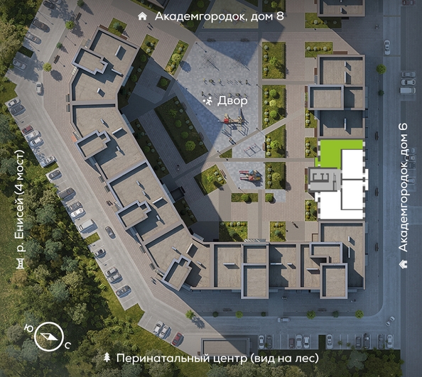 
  Продается 3-комн. квартира, 83.7 м², ЖК Академгородок, дом 7
. Фото 1.