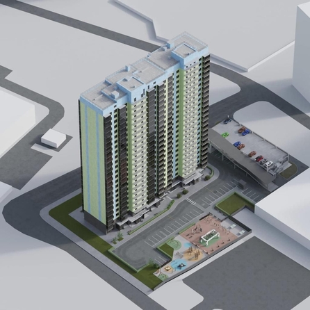 
  Продается 1-комн. квартира, 38.2 м², ЖК Зеленая высотка на Калинина
. Фото 11.