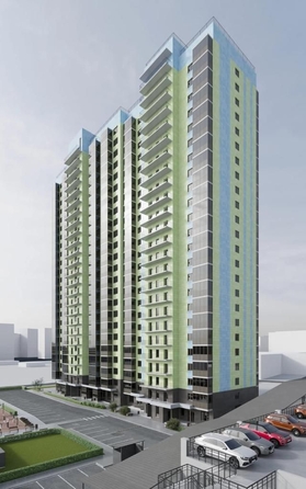 
  Продается 2-комн. квартира, 57.6 м², ЖК Зеленая высотка на Калинина
. Фото 9.