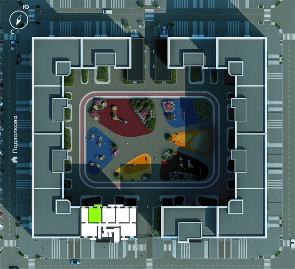 
  Продается 1-комн. квартира, 37.48 м², ЖК DAO (ДАО), дом 1
. Фото 1.