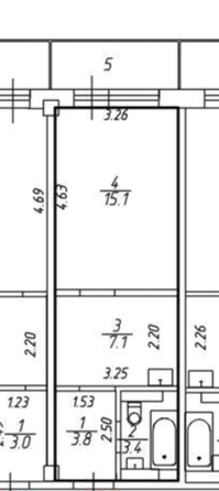 
  Продам студия, 30 м², ЖК Серебряный, квартал 1 дом 2/1
. Фото 2.