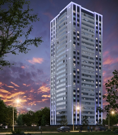 
  Продается 1-комн. квартира, 38.32 м², ЖК Звездный
. Фото 1.