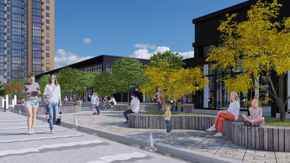 
  Продается 2-комн. квартира, 37.1 м², ЖК Калина Долина, дом 4
. Фото 15.