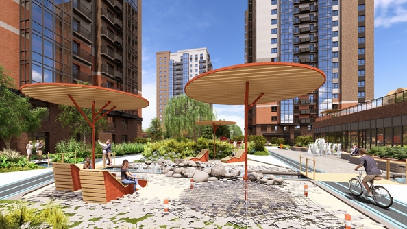 
  Продается 2-комн. квартира 79.7 м², в ЖК Портовый. Речной квартал, к 1. Фото 3.