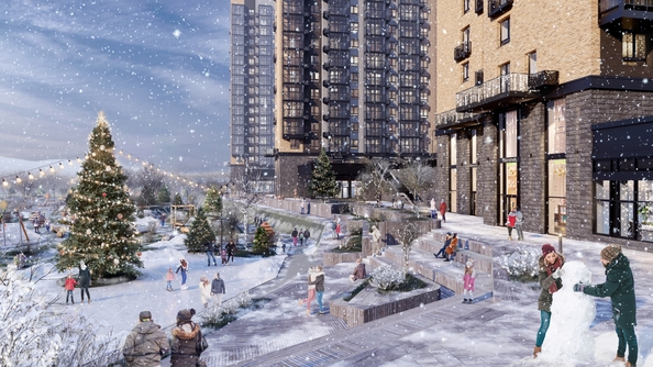 
  Продается 2-комн. квартира 36.8 м², в ЖК Калина Долина, дом 6. Фото 6.