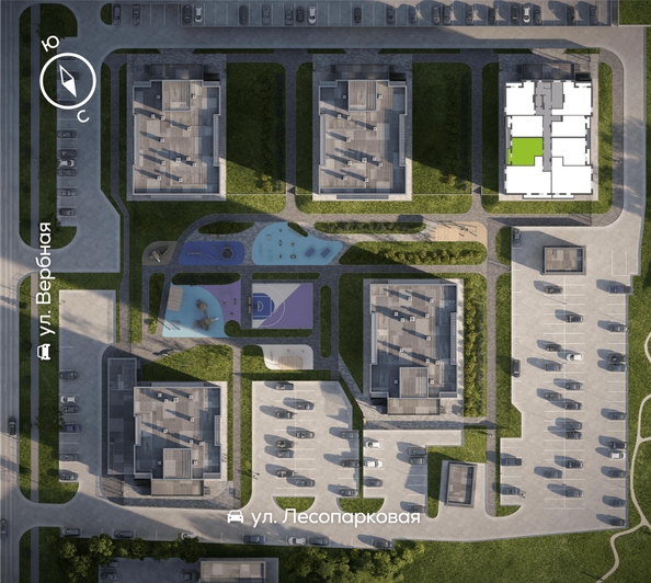 
  Продается 2-комн. квартира 50 м², в ЖК Белый квартал на Свободном, дом 4. Фото 1.