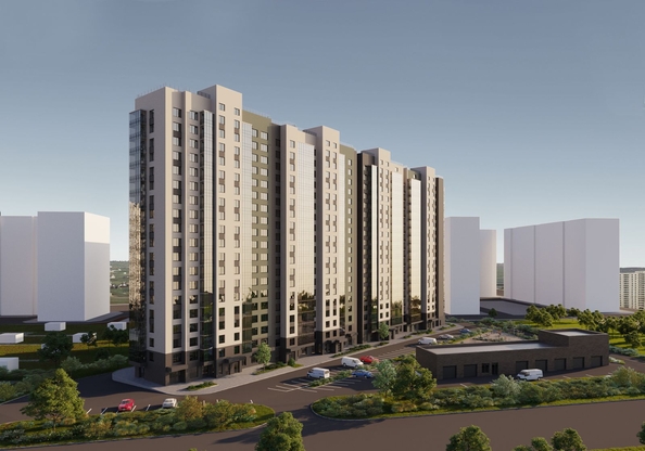 
  Продается 1-комн. квартира 33.9 м², в ЖК Кедр, дом 2. Фото 2.