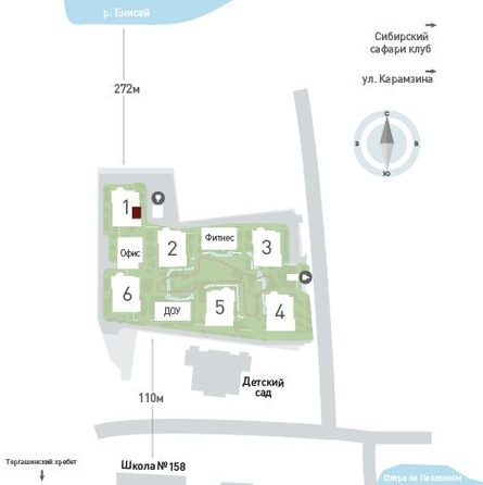 
  Продается 2-комн. квартира 56.7 м², в ЖК Портовый. Речной квартал, к 1. Фото 2.